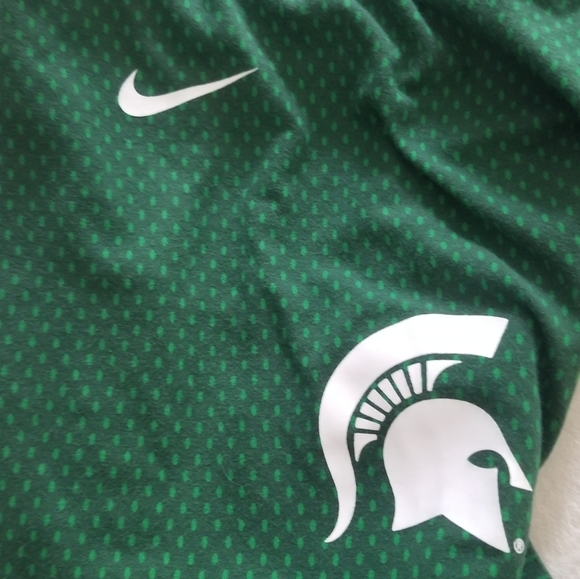 EUC Michigan State University Spartans Nike leggings running tights pants - Picture 2 of 4